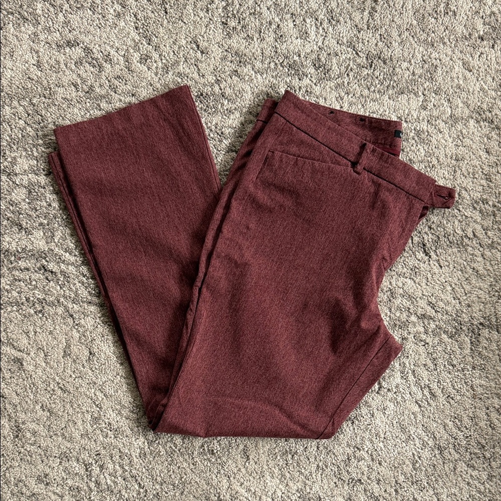 41 Hawthorn Deep Red Trousers